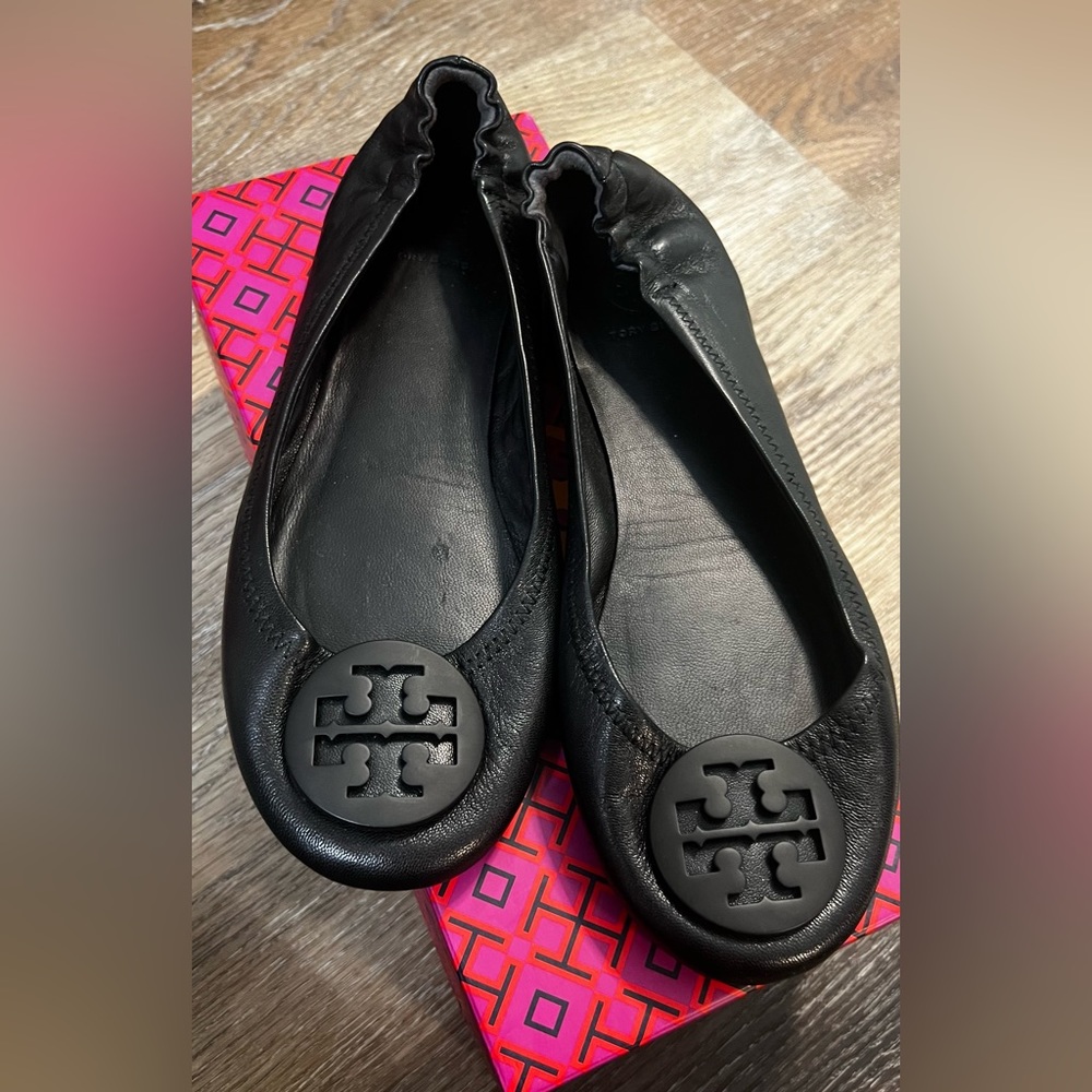 Tory Burch Minnie Travel Ballet Flats
